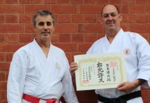 Karate club celebrates