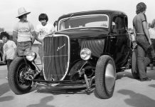 Explore Autopia! Mick Jubber has been the custodian of this 1933 Ford coupe since he bought it from the original builder, Graham Blaby of Warragul. It has been registered for road use since 1977.