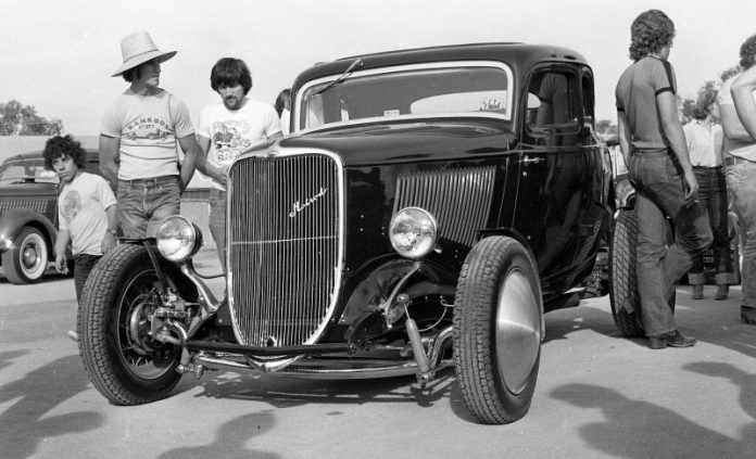 Mick Jubber has been the custodian of this 1933 Ford coupe since he bought it from the original builder, Graham Blaby of Warragul. It has been registered for road use since 1977.