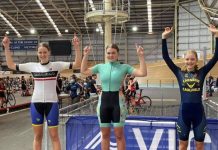 Maddern claims Melbourne Cup on Wheels win Leshae Maddern (centre) on the podium.