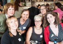 Birthing group welcomes the reopening of service Some of Castlemaine’s wonderful GP Obstetricians and midwives at last Wednesday’s reopening celebration at Castlemaine Theatre Royal.
