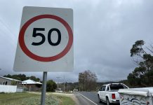 Speed saga rages on Police say motorists are failing to slow down to 50kph on the approach to Chewton.