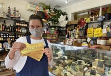 Golden treasure trove awaits Mulberrys Delicatessen team member Kim Cash urged locals to pick up their Golden Ticket and get in the running to win a share of $5000.