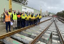 Record rail project on track!