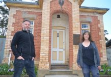 Historic gem to be restored Castlemaine Cemetery Trust members Adam Perrett and Debra Tranter are thrilled to have received the funding boost to restore the Sexton's Office to its former glory.