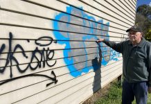 Graffiti vandals strike again