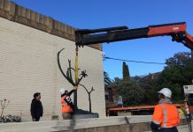 Sculpture on the move