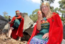 Harcourt Applefest returns This year's Harcourt Applefest royalty, King Phillip and Queen Ruth Hay get ready to perform their regal duties at the fest that's set for Saturday March 12. Photo: Eve Lamb