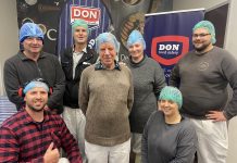 50 year milestone for Wayne Long time Don employee Wayne Dennis (centre) recently celebrated 50 years with the company and is proudly pictured here with some of his colleagues.