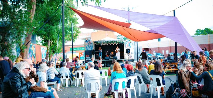 The Village Square has hosted countless events since the pop-up venue opened in March 2021.