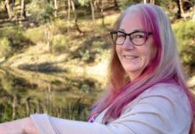 My Harcourt … with this week’s guest, keen Nordic pole walking group leader Ruth Hay