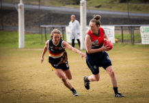 Falcons host Thunder as standalone clubs compete The Falcons produced a strong defensive game with a number of highlights. Photo: MDP Photography.