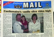 Front pages from the archives: Castlemaine’s vanilla slice rides high
