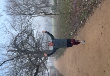 The Fog, the Pirate, the Double Barrel, and the Centenarian! Colin Moore celebrates his 100th Parkrun milestone. Photo: Nicki Renfrey.