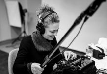 The sound connection: Local audio artist to talk at Bendigo’s Conflux festival Internationally acclaimed audio documentary maker Kyla Brettle at work. Photo: Carmen Bunting