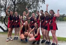 Maldon 17 & Under netballers claim MCDFNL flag The Maldon 17 & Under side celebrate their MCDFNL win. Photos: Shelly LC and Casey Bell.