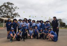 All day cricket carnival a hit for local students Students at Newstead Primary School had a fantastic time at the cricket clinic with Coach Ron Rooney last week.