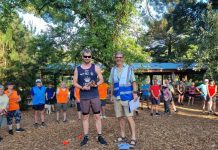 Nathan clocks up 250 run milestone at Castlemaine Parkrun It was a very warm morning for runners at Castlemaine Parkrun event #340 on Saturday, and everyone was grateful for the shade our beautiful gardens offer in summer. The warm weather didn’t stop Patrick Smith however, who was first across the line in 18:40, followed closely by Kyan McGill with a new PB of 19:30. Karina Taylor was the first female finisher in a time of 25:14. Parkrunner, Nathan Rice, who tried to sneak in late to avoid notice, was caught in the act, and awarded his 250 milestone ‘stone’. He then had to run through the tunnel of love in recognition of this great achievement. Nathan has been a Parkrunner since January 2016, so it has taken him just seven years to reach his semiquincentennial. 246 of his runs have been at Castlemaine, the others being at Goldfields Reservoir, Kennington Reservoir, Campaspe and Torquay – I’m sensing a water theme here! In addition to his commitment to running, Nathan has also managed to volunteer on 21 occasions. All in all, a fantastic effort. Well done, Nathan. Joining Nathan in the tunnel of love was junior parkrunner, Sebastian Collie who celebrated his tenth parkrun, also a great achievement. It was the week for personal bests as well, so congratulations go to Glen Sheppard (26:19), Brianna Jury (31:59), Greg Taylor (32:47), Liza Shaw (36:05), Lachlan Morgan (36:17), Emma Morgan (40:19) and Parker Williams (47:35) who all achieved PBs despite the hot conditions. No matter what the weather, the welcome is always warm at Castlemaine, and we extended that warm welcome to visitors from Lilydale, Canberra and Rosebud, and also to first timers David Scott, Lainie Sutton, Judd Pratt, Alexandra Squires and Libby Pratt. As always grateful thanks go to the volunteers who make the event happen each week. This week’s volunteers were: Run Director, Michael Constable, ably assisted by Ronder Clayton, Dianne Cox, Jane Harding, Peter Hill, Stephen Walls, John Willis and Robin Murdoch. You can see just how many jobs need to be done to keep parkrun ‘running’ each week, so please come along and offer your support by popping your name on the roster, or register to run/jog/walk the gorgeous 5km course by logging on to www.parkrun.com.au/register and collecting your unique barcode, so you can join us every Saturday morning in the Castlemaine Botanical Gardens at 8am.
