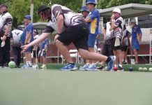Big weekend for Castlemaine bowlers Castlemaine's Division 1 side went down in their match at home last Saturday, but the Division 5 bowlers had a win over Marong on the local greens. Photo: Max Lesser.