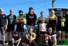 Castlemaine cyclists get back on track Castlemaine Cycling Club members are pictured at the Ballarat Sebastopol event.