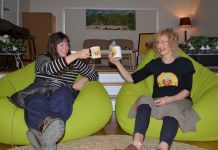 A permanent place for Safe Space Volunteers Sophia and Rose celebrate the possibility of Castlemaine Safe Space finding a permanent home. Sophia (L) says she finds volunteering for CSS mutually rewarding. Rose (R) "The best part about volunteering here is seeing people leave at the end of a shift with a smile on their face."