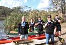 Local paddlers bring home gold