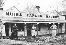 Let’s take a look back at Muir’s Bakery Yapeen