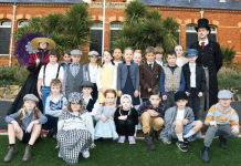Old-fashioned fun for school anniversary celebrations