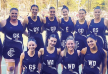 Magpie netballers make history