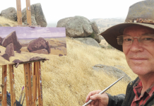 My Castlemaine/Chewton with artist Robert Maclaurin