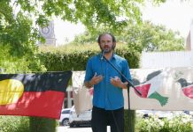 Hundreds gather for peace