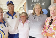 Good crowd for Ladies Triples Tournament