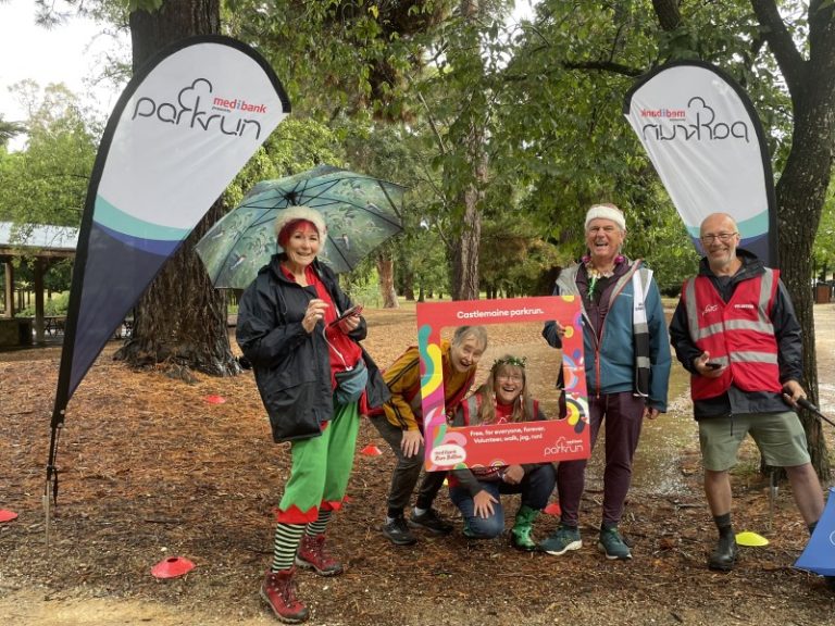 A weekend of contrasts for Christmas Parkruns
