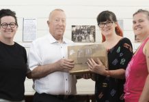 Fascinating discovery returned to Old Fryerstown School