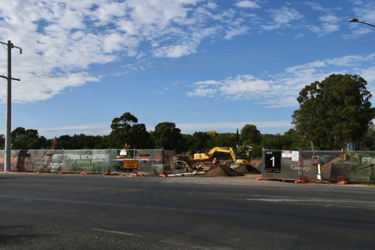 Supermarket project on track