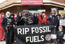 Climate activists highlight grave issue