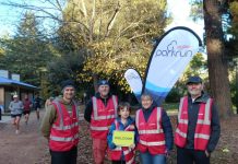 Thanks to the volunteers