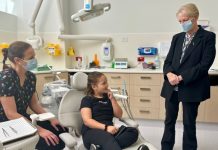 Smiles all round at launch