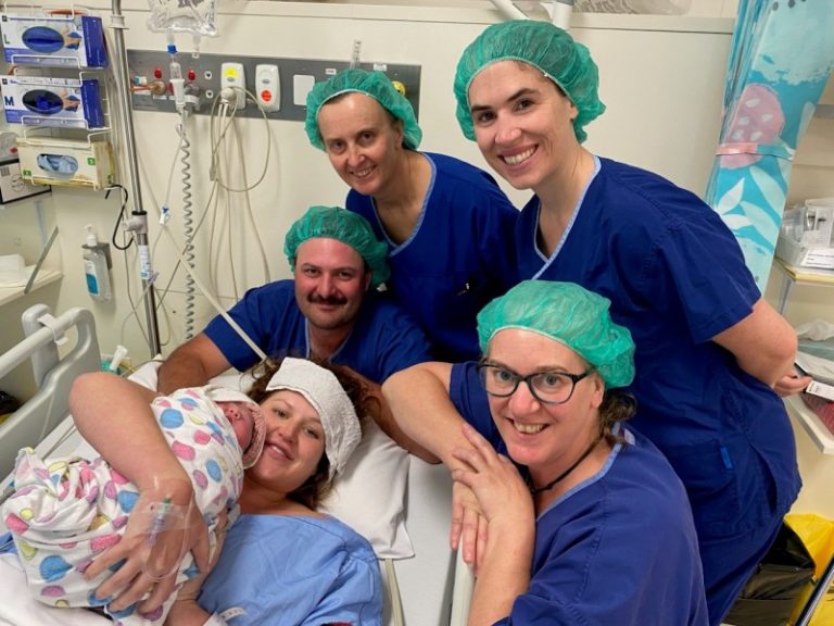 Maternity service makes history