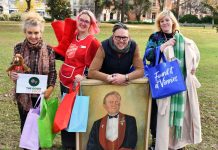 Late-night thrifting