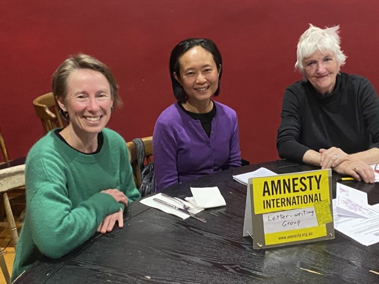 Learning about Myanmar refugees