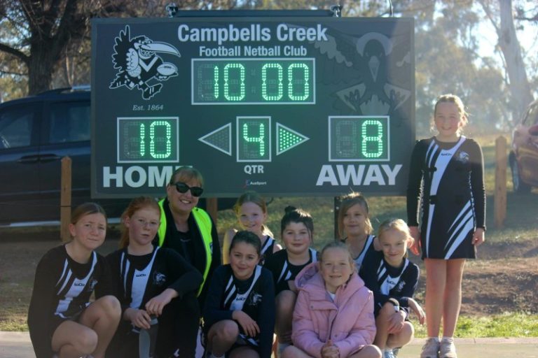 Campbells Creek netballers celebrate wins