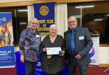 Rotary Paul Harris Fellows celebrated