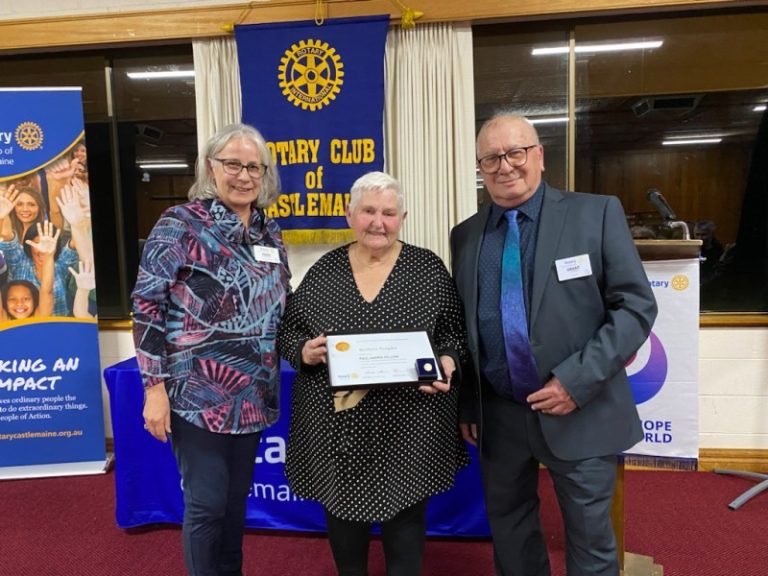 Rotary Paul Harris Fellows celebrated 