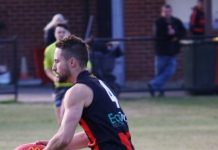 Conditions impact play at Maldon