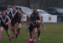 Creek tackle Giants in wintry conditions