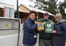 Chewton Servo receives lifesaving donation