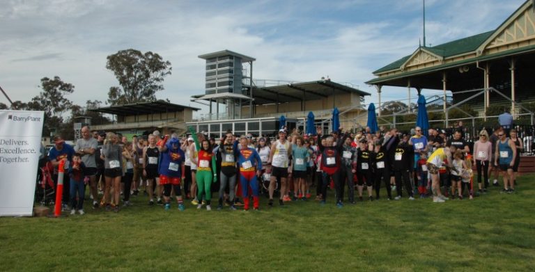 Superheroes raise funds for prostate cancer