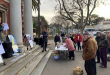 Vigil shines light on homelessness