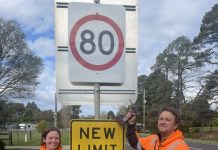 Pyrenees Highway speed change amended